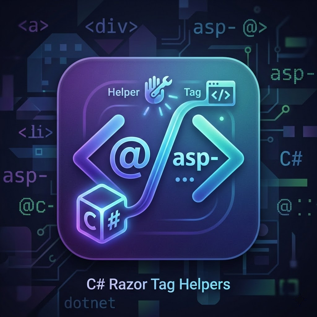 C# Razor Tag Helper Support